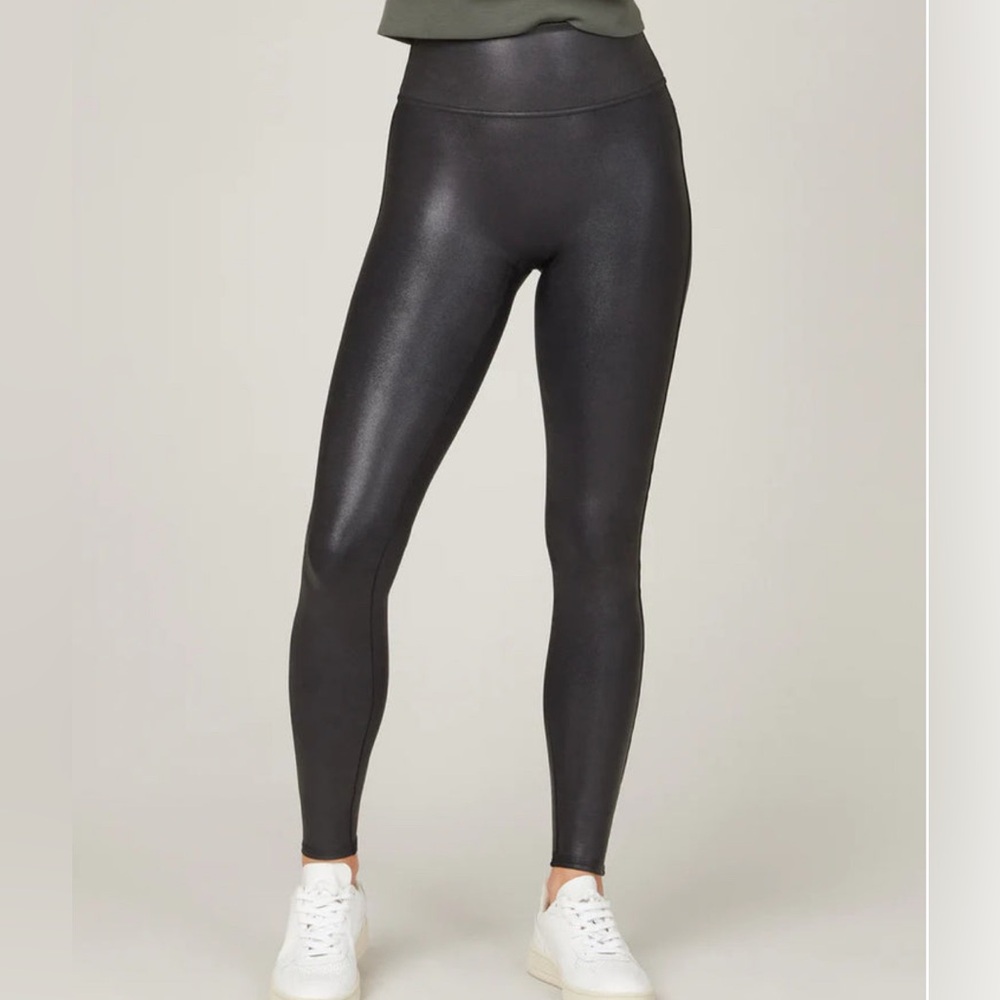 SPANX Faux Leather Leggings